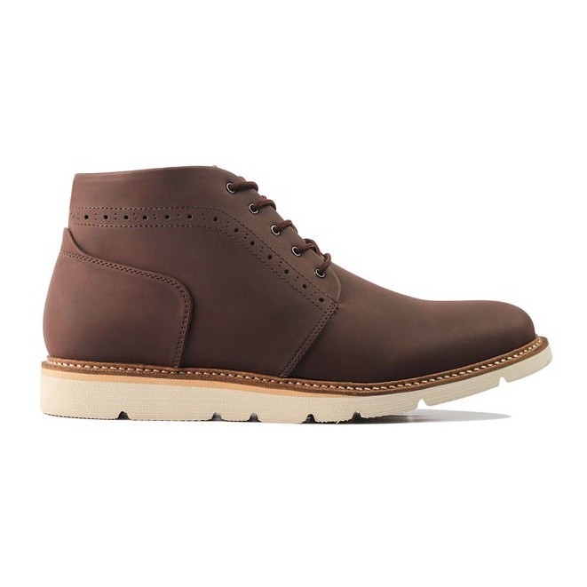 Nusa - MARSEILLE BROWN Sepatu Boots Pria | Boots Formal ORIGINAL