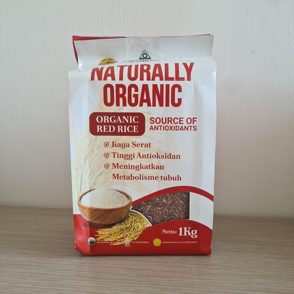 

Agricola - Beras Merah Organik 1 Kg ( Organic Red Rice )