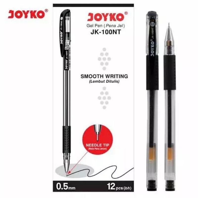 

Gel Pen / Pulpen / Pena Joyko JK 100 0,5 mm ( 12 Pcs) BEST SELLER!!!