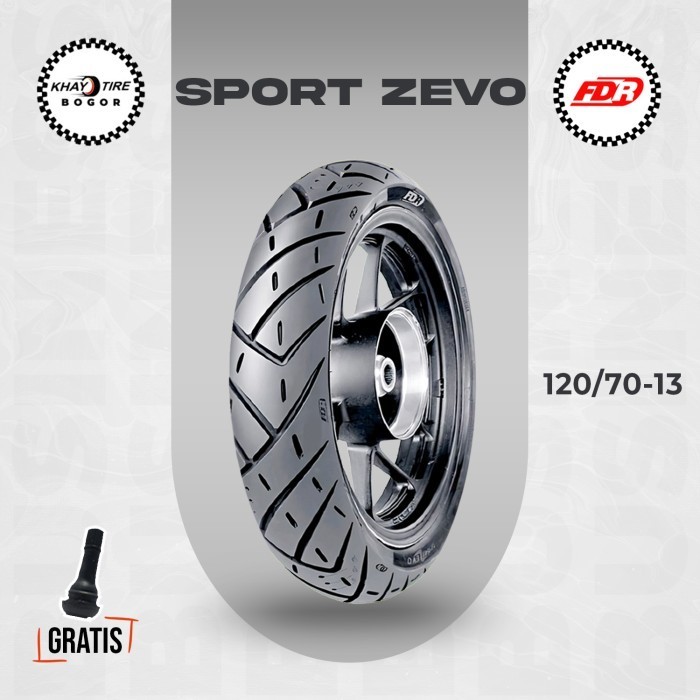 Ban Depan Motor YAMAHA NMAX - FDR SPORT ZEVO 120/70 Ring 13 Tubeless