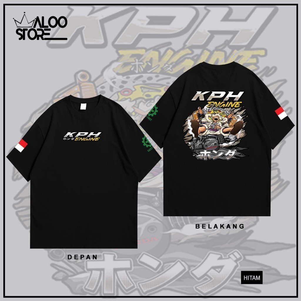 Baju Kaos Atasan Honda C Series Numpak Mesin Kph Gank Supra Bapak Distro Original Murah Keren Ukuran