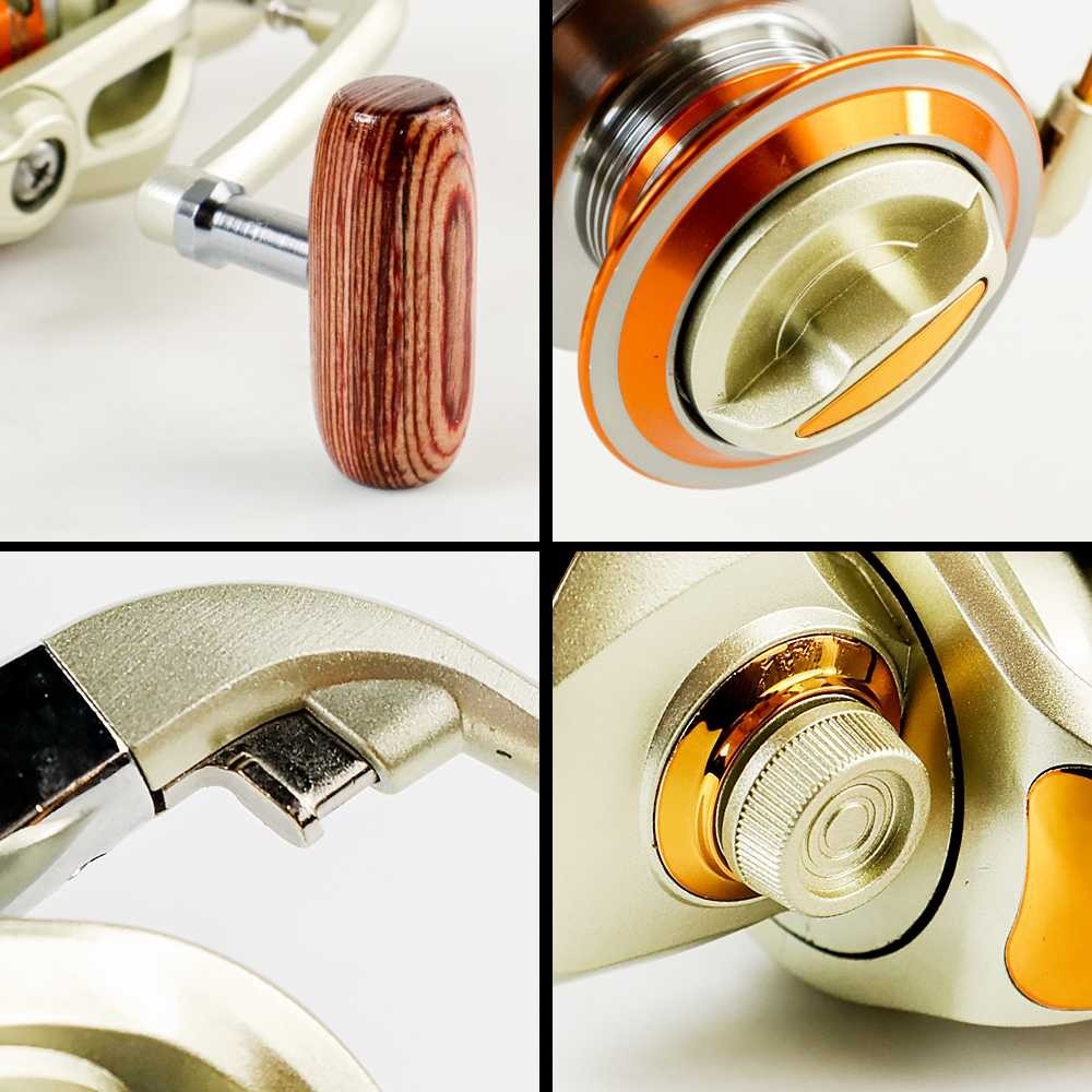 Reel Pancing YUMOSHI REELSKING Spinning 12 Ball Bearing - EF5000