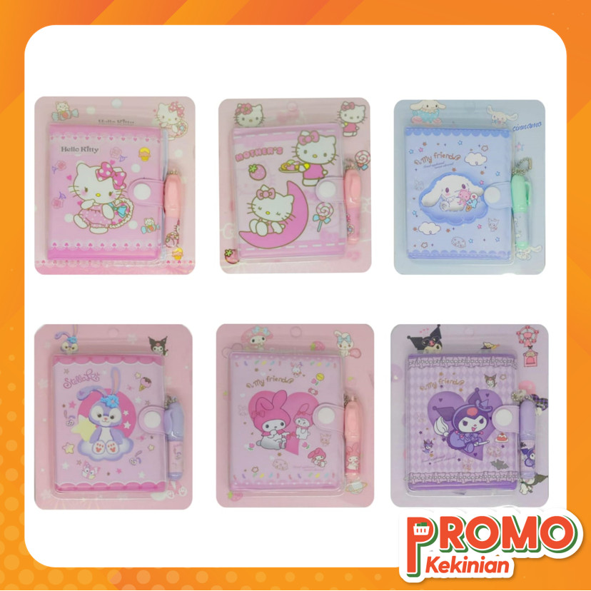 

Promo Kekinian - S6327 Notebook Mini Free Pena Motif Kartun Lucu / Notebook Kartun Mini Anak / Set Notebook Lucu