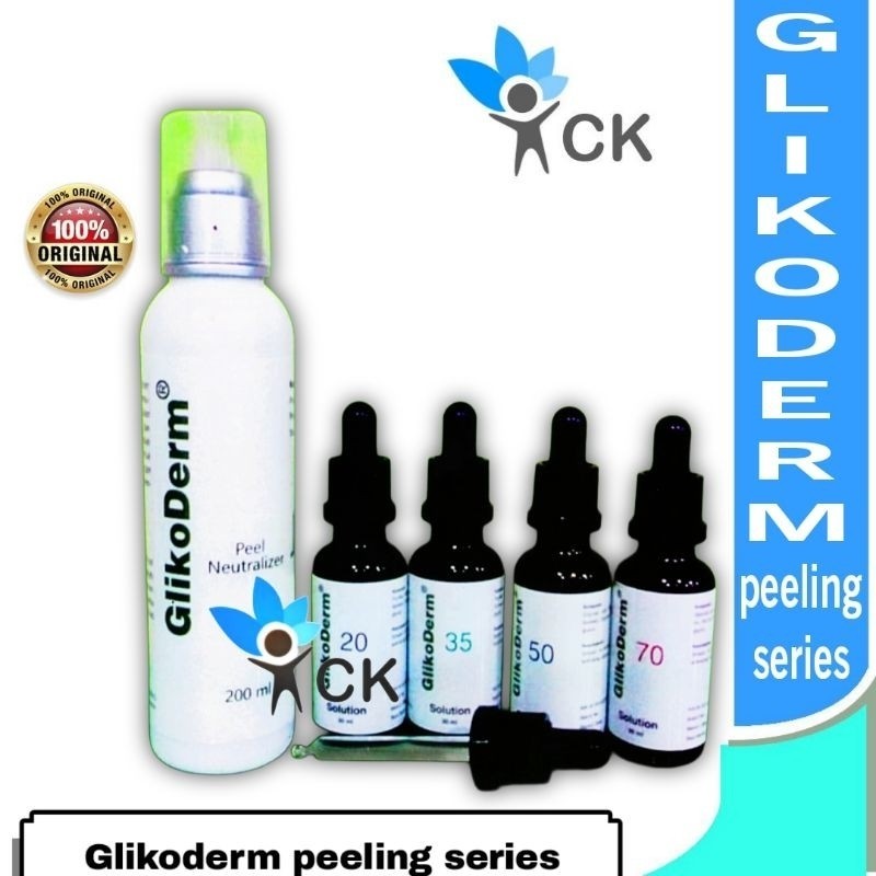 GLIKODERM - peeling series - glikoderm solution glycolic acid 20 / 35 / 50 / 70 + neutralizer peel
