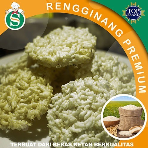 

COD Rengginang mentah mekar renyah dan lezat isi 23-25 keping per pcs siap goreng dijamin mekar