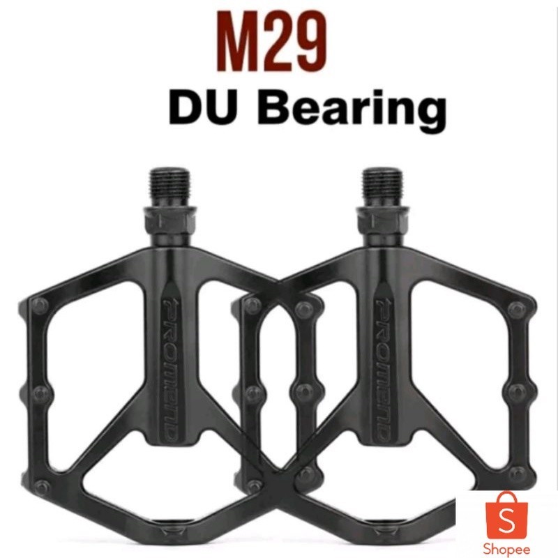 Pedal Promend M29 DU Bearing Anti Slip Pedal Sepeda