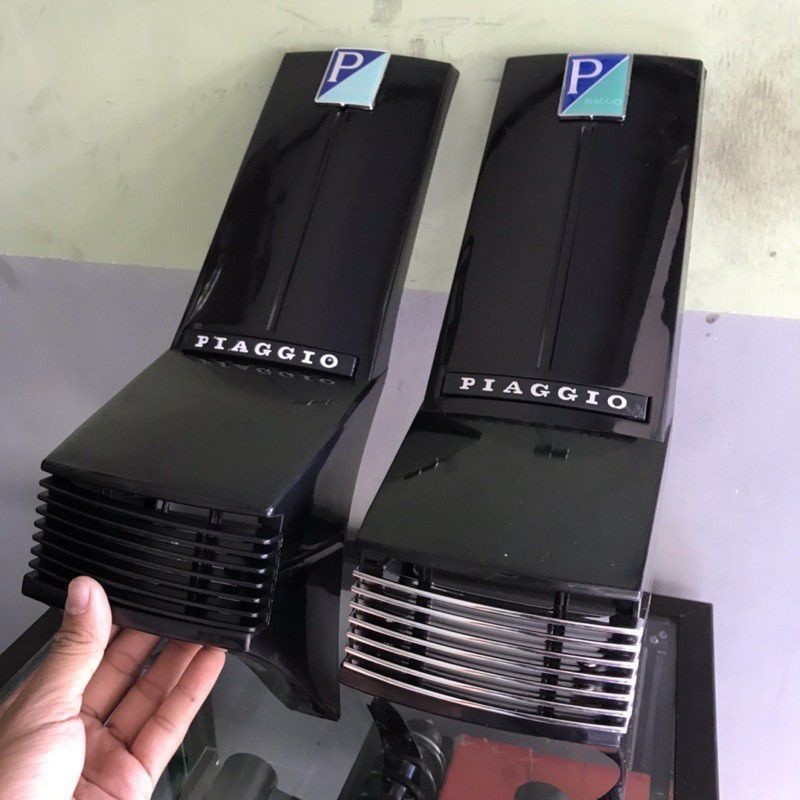 hidung / dasi new px hitam dan crom