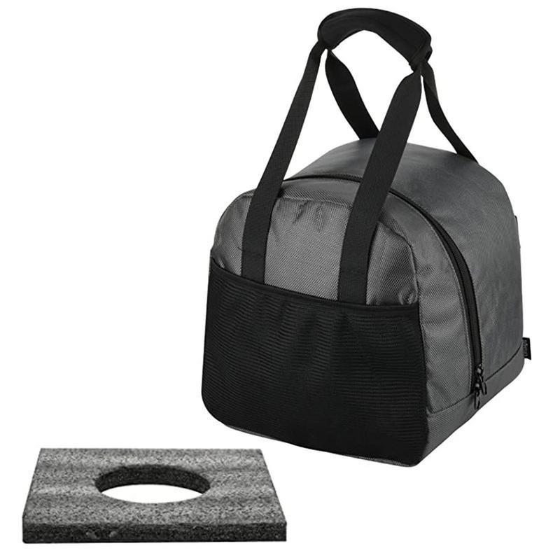 Bowling Bag Portable Bowling Tote Bag With Padded Ball Holder Bowling Ball Bag Shoes Bag Bowling Bag