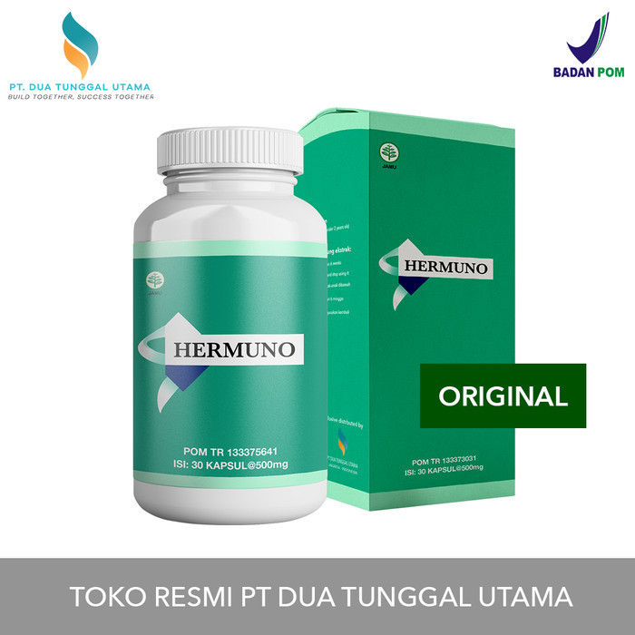 HERMUNO ORIGINAL - Obat Anti Parasit & Detox PT Dua Tunggal Utama