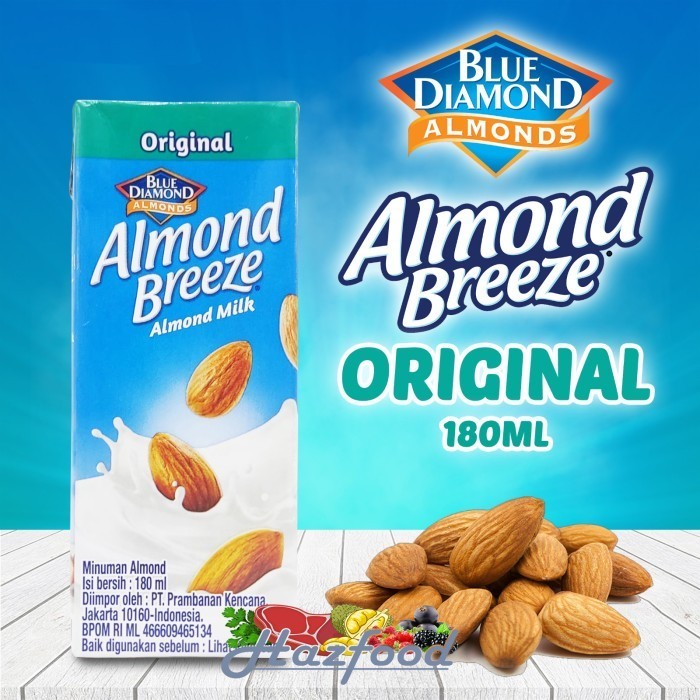 

Blue Diamond Almond Breeze Almond Milk Original 180ml (1 ctn = 24pcs)