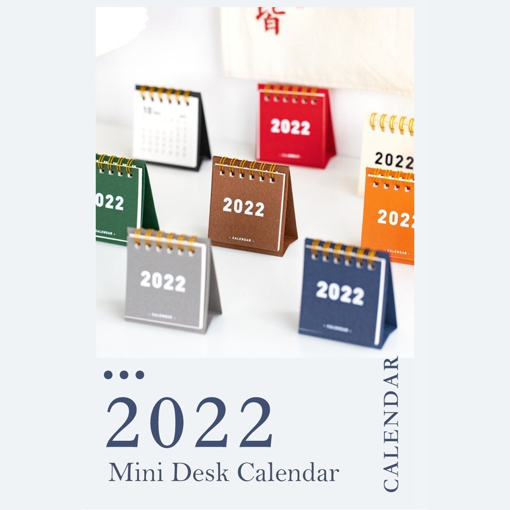 

2022 Mini Desk Calendar Desktop Standing Flip Monthly Calendar For School Home Office Schedule Planner Mini Desktop calendar