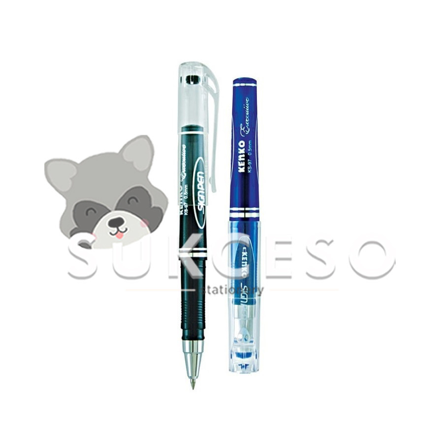 

Kenko Gel Pen KS-97 Sign Pen Pulpen Pena 0.5mm Tanda Tangan
