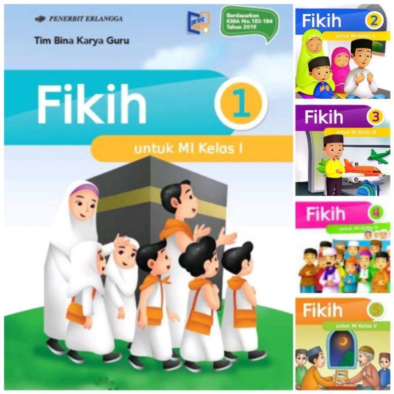 PROMO Buku SD Penilaian Fikih Kelas 1 2 3 4 5 6 Erlangga