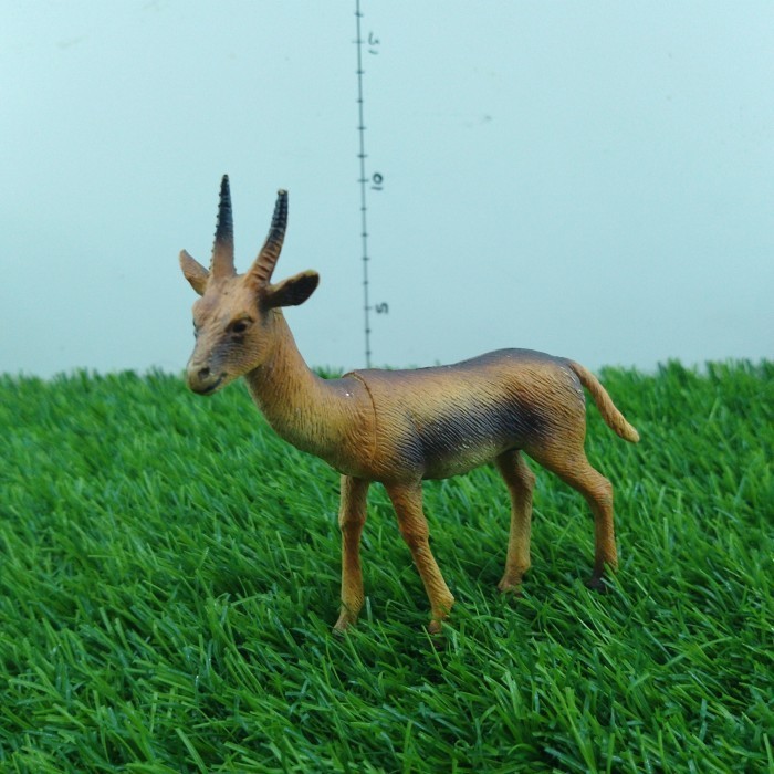 Figure Animals Gazelle (485) Figure karet padat -CRT89