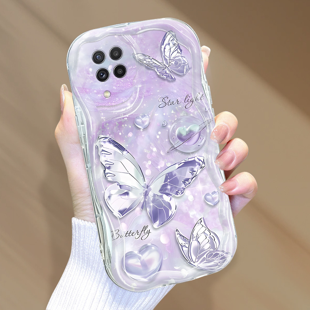 Casing Hp Untuk Compitable With Samsung A22 M22 Cassing Soft Phone Case Softcase Kupu Kesing 6088