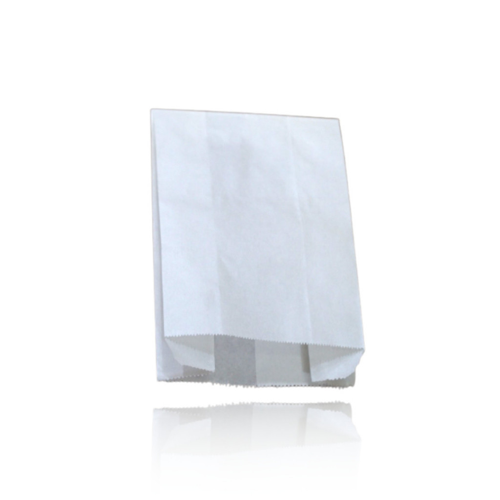 

Paper Bag Putih 15 x 11 cm isi 50 pcs Kantong Makanan Food Grade untuk Kentang Goreng, Ayam Goreng, Roti dan Snack
