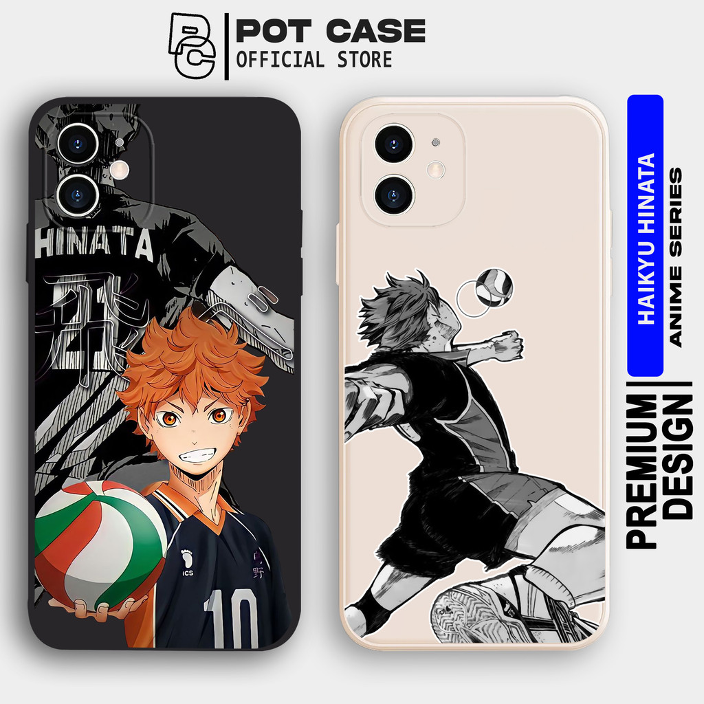 Case Realme C11 C12 C15 C20 PO445 Series Keren Hinata & Haikyu Softcase HP Bergambar Anime Terbaru