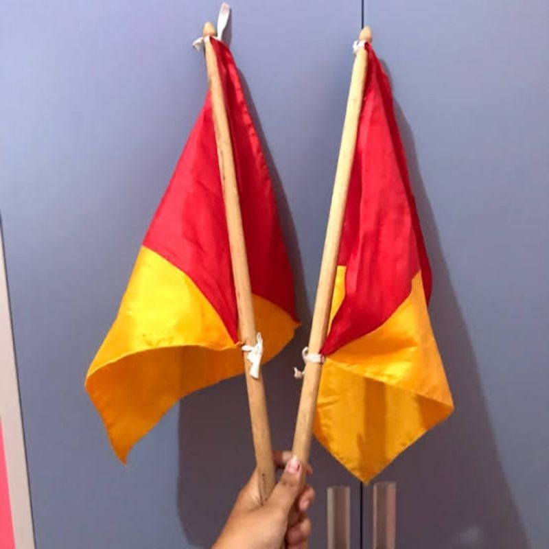 

Bendera + Tongkat Semaphore Lengkap / Perlengkapan Pramuka / Peralatan Sekolah