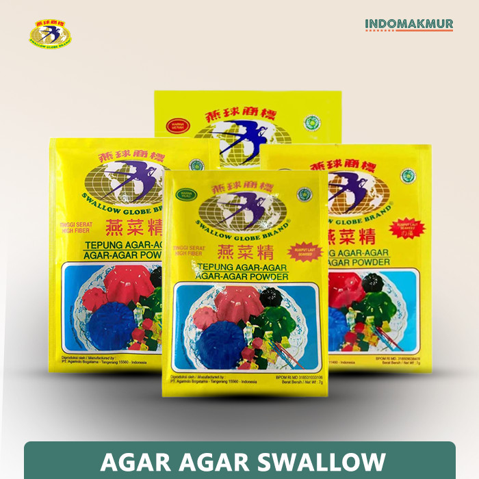 

Agar Agar Swallow Globe