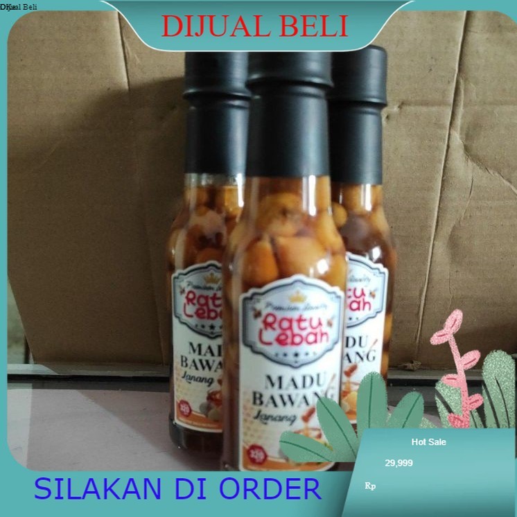 

MADU BAWANG LANANG RATU LEBAH 330gr