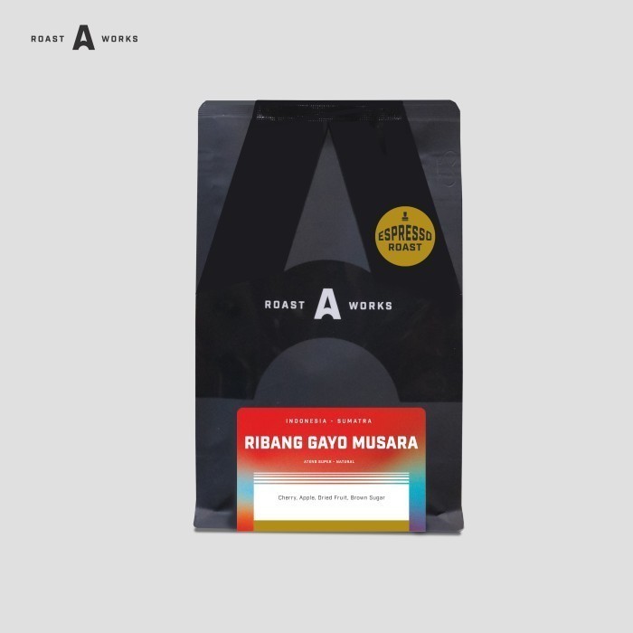 

Indonesia Sumatra Ribang Gayo Musara Ateng Super - Natural (Espresso) - A Roastworks - Biji Kopi