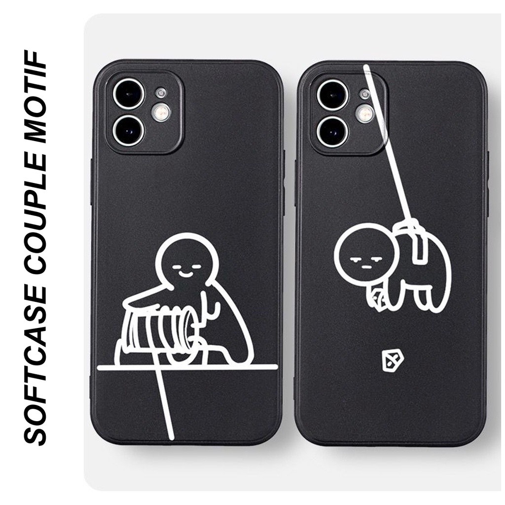 case couple type Hp Oppo all type / Silikon premium /Softcase macaron / NC-14