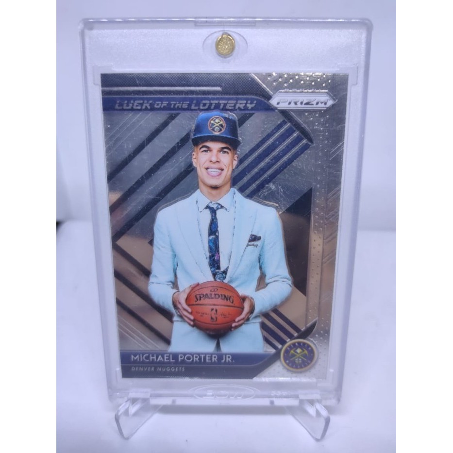 ORIGINAL Kartu Basket NBA PRIZM Lottery Michael Porter Jr RC - RARE