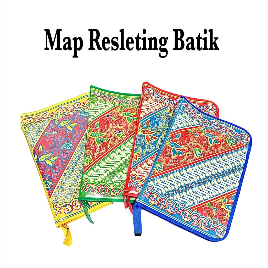 

Map Zipper Resleting Jaring Jala BATIK / Tas Dokumen (Pcs)