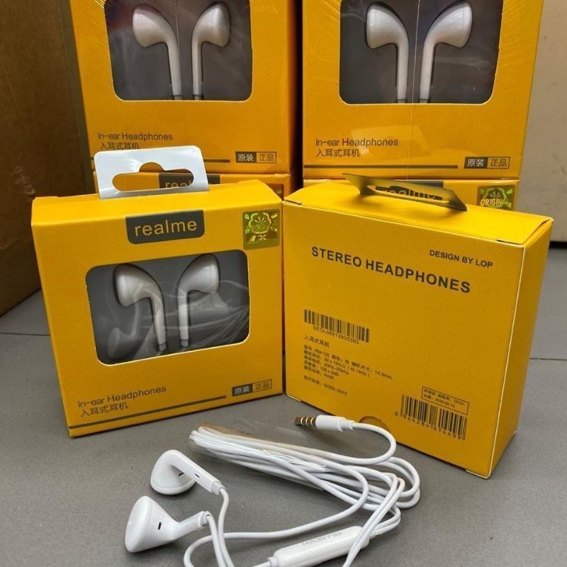 Handsfree realme original RM-133 earphone RM133