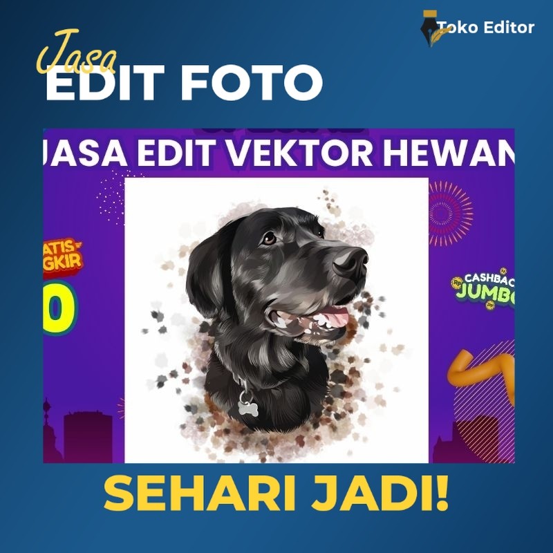 JASA VEKTOR HEWAN PELIHARAAN/VEKTOR HEWAN KESAYANGAN/VEKTOR HEWAN /SMUDGE HEWAN/SMUDGE PET/RESTORASI