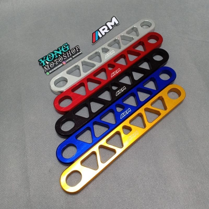 Bracket Knalpot Breket Manisan Knalpot Yamaha Aerox Lexi Nmax Full CNC MT