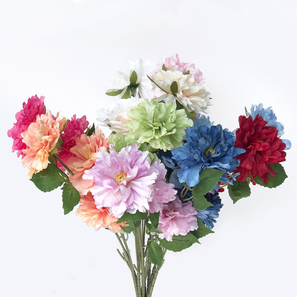 Bunga Hias Plastik Hibiscus Artificial Flower K3 Tanaman Palsu Florist Bandung