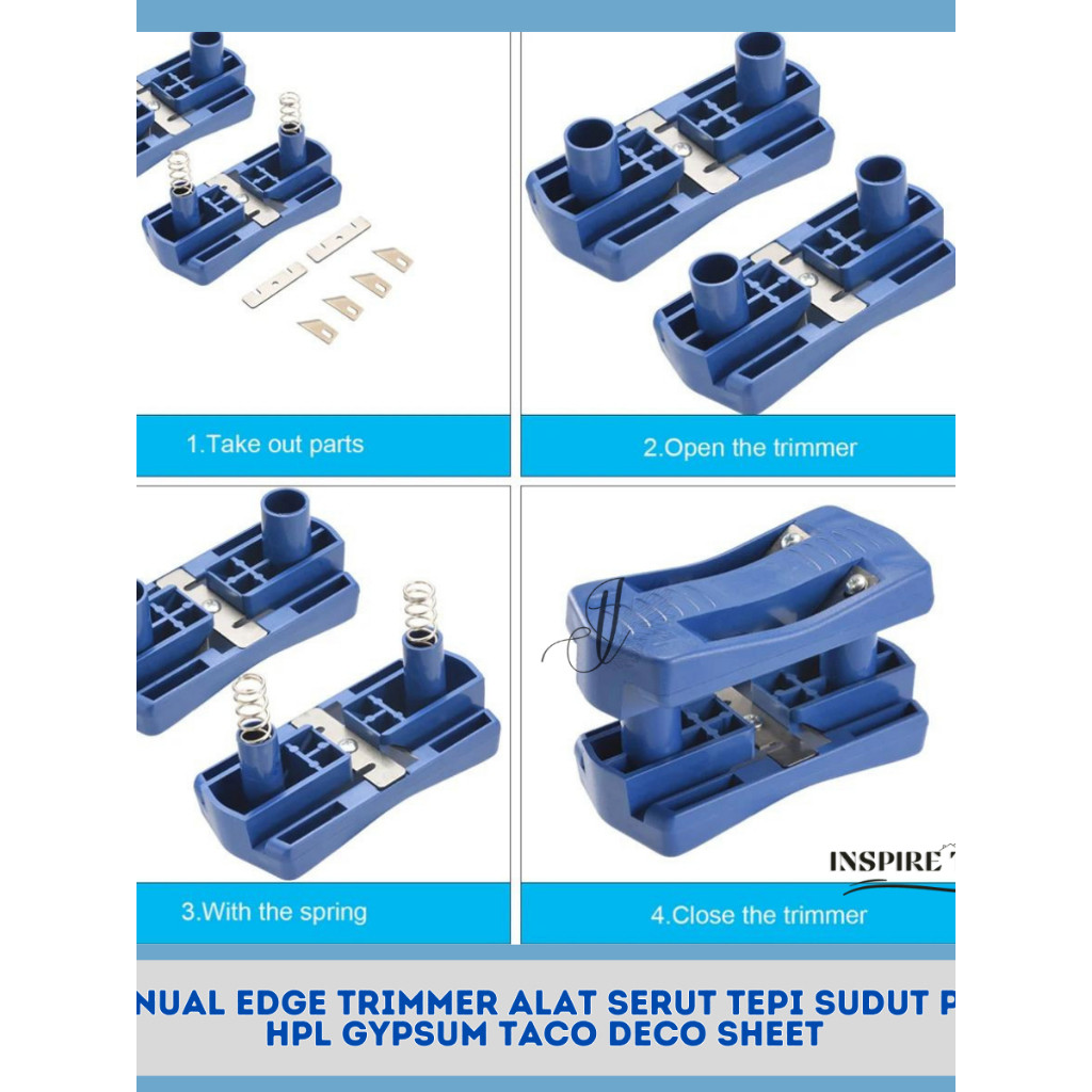 

Promo CUTTER ALAT SERUT PVC HPL GYPSUM TACO DECO SHEET MANUAL EDGE TRIMMER