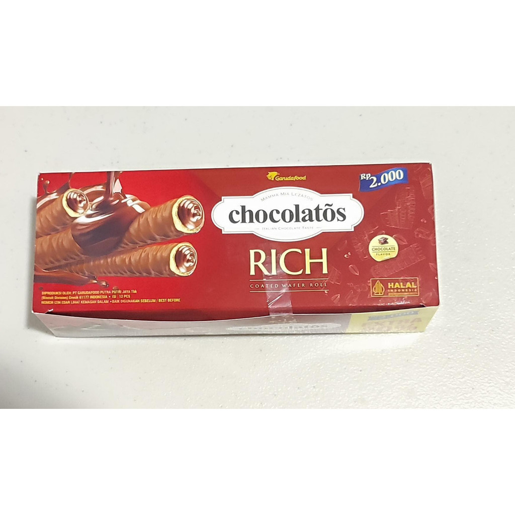 

Chocolatos Roll Chocolate Rich 19gr+ 3,8gr BOX