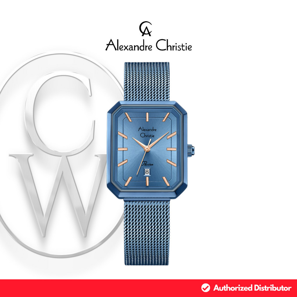 Jam Tangan Wanita Alexandre Christie AC 2B29 LDBIUBURG Rantai Pasir