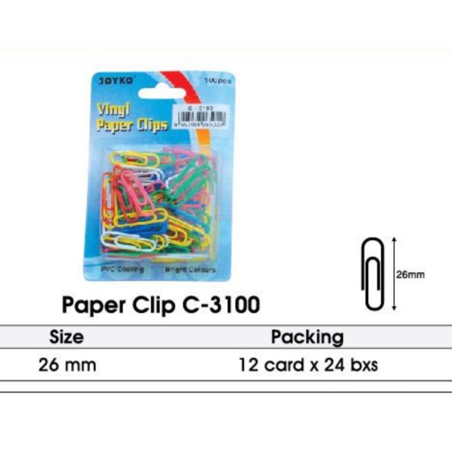 

Paper Clip / Penjepit Kertas / File WARNA WARNI