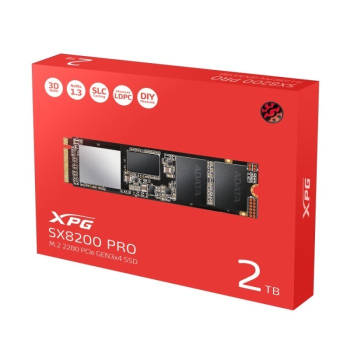 SSD ADATA XPG SX8200 PRO M.2 NVME 2TB