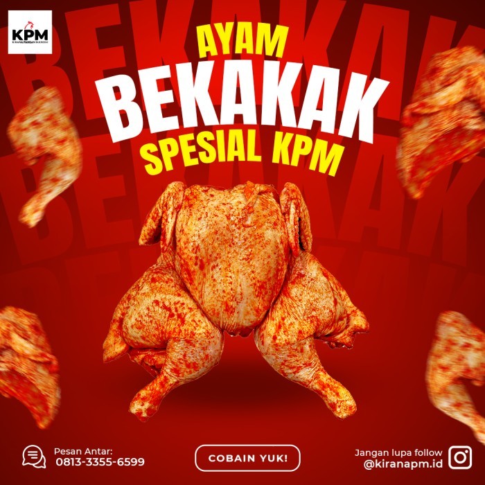 

Ayam Bekakak Marinasi Siap Bakar/Goreng