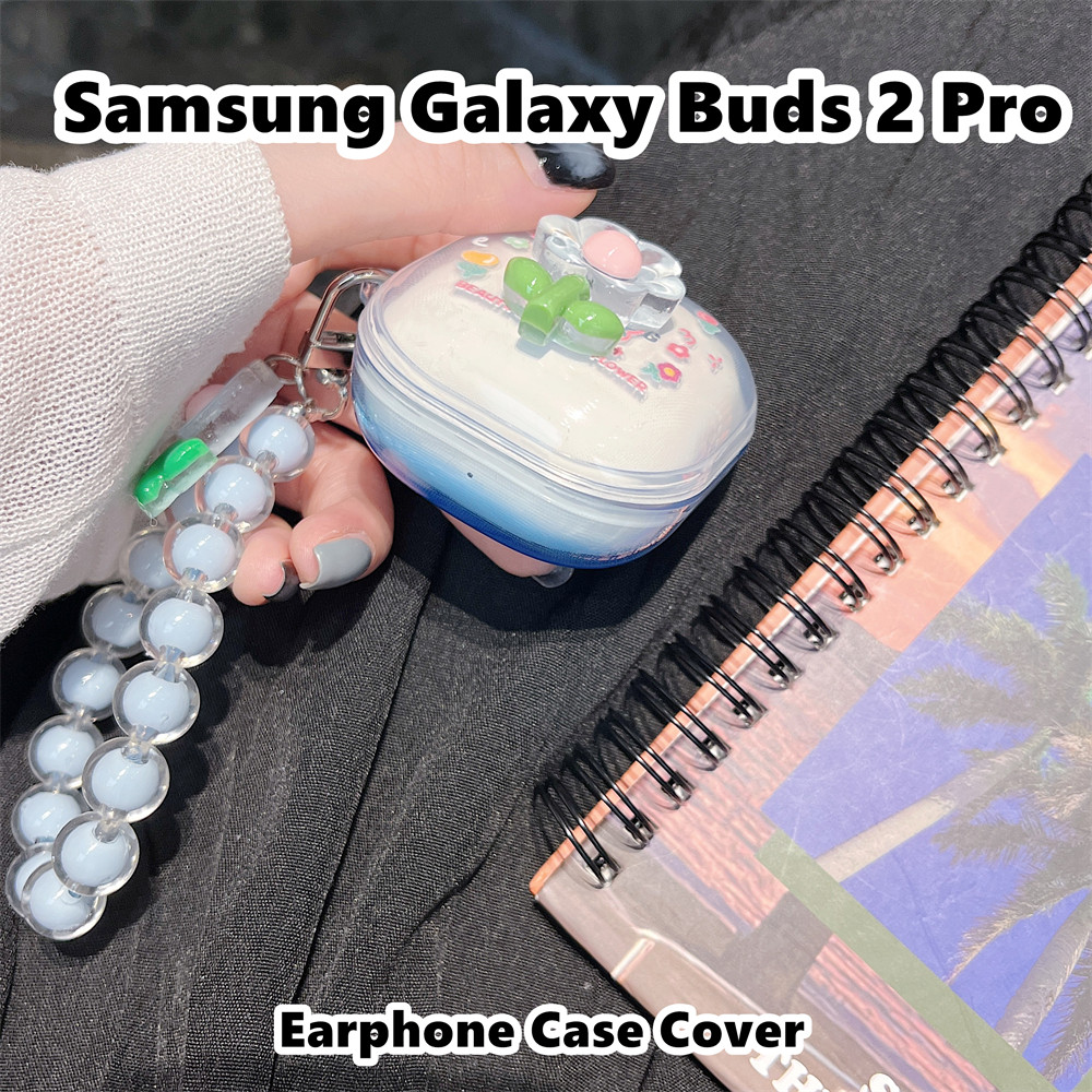 【Coco Case】Untuk Samsung Galaxy Buds Pro Case Kartun Trendi DIY Soft Silicone Earphone Casing