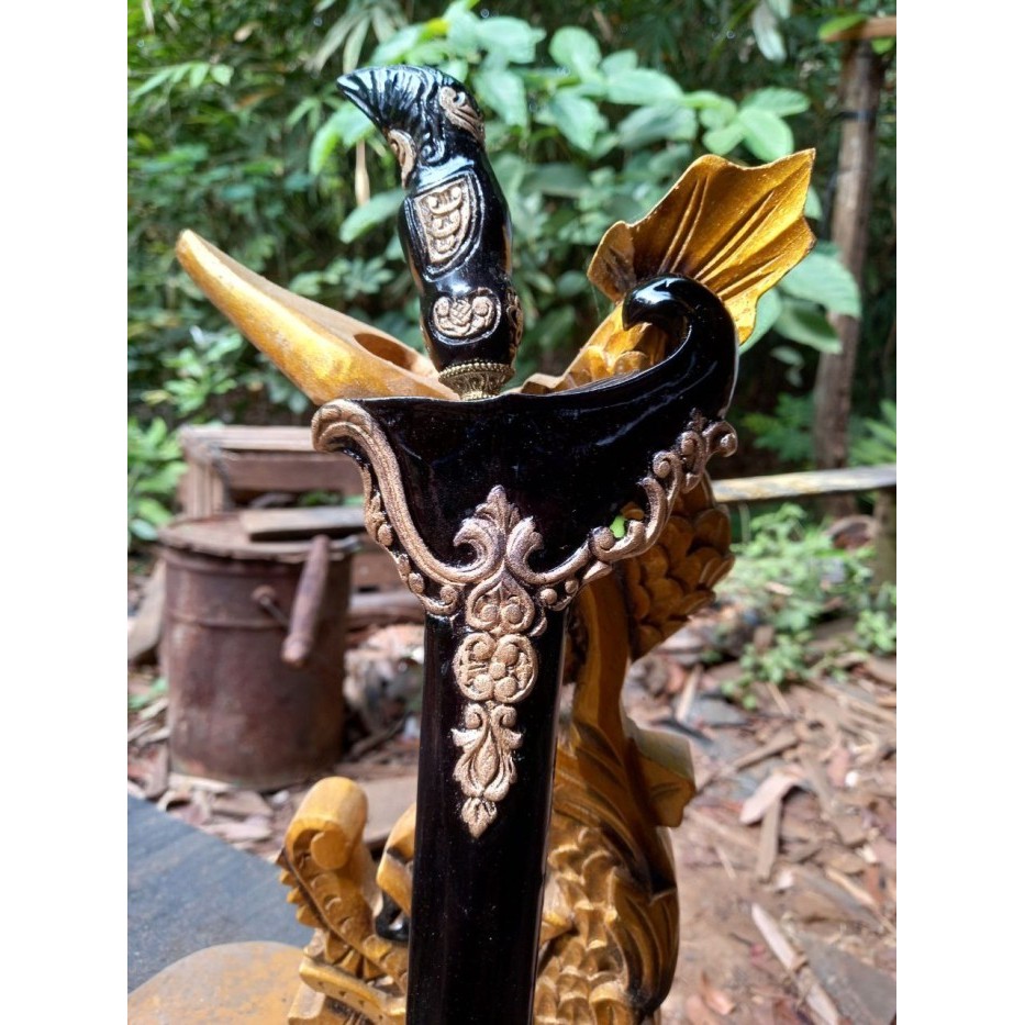 Warangka Keris Ukiran Mewah Buat Patrem standrt free lubang PP4555
