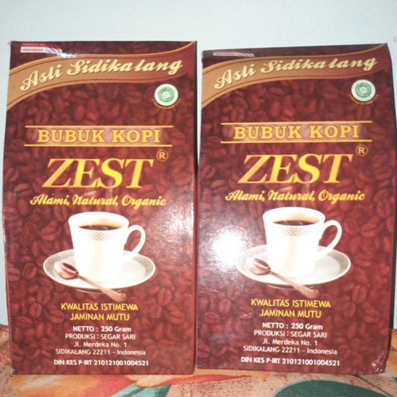 

KOPI ZEST BUBUK ROBUSTA KHAS SIDIKALANG