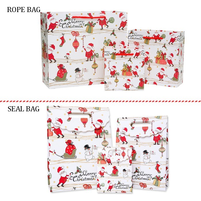 

DISKONN [M] Christmas Hampers Goodie Rope & Seal Bag / Tas Kado Hadiah Natal - Christmas Party, Seal Bag