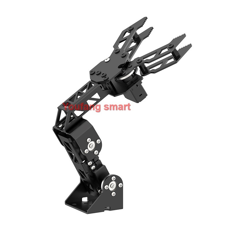 Robot Arm FOR Robot Dog PuppyPi SLAM Navigation Handling ROS Metal Robot Arm For Raspberry Pi Robot 