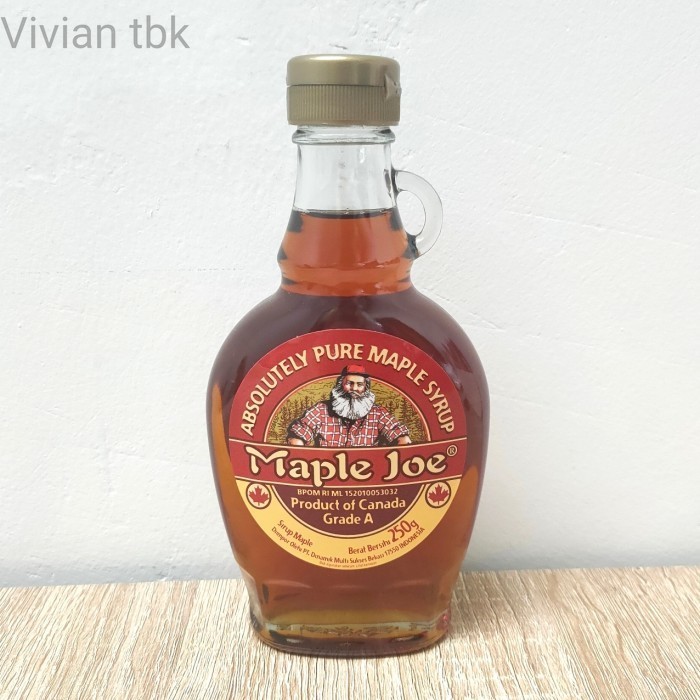 

vv Maple Joe Pure Maple Syrup 250gr - Sirup Mapel Sirop Premium Canada - Standard