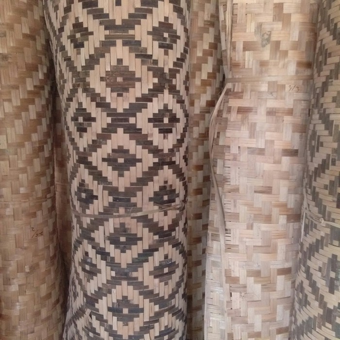 bilik bambu 200cmx300cm - bilik bambu motif - bilik bambu hias - bilik