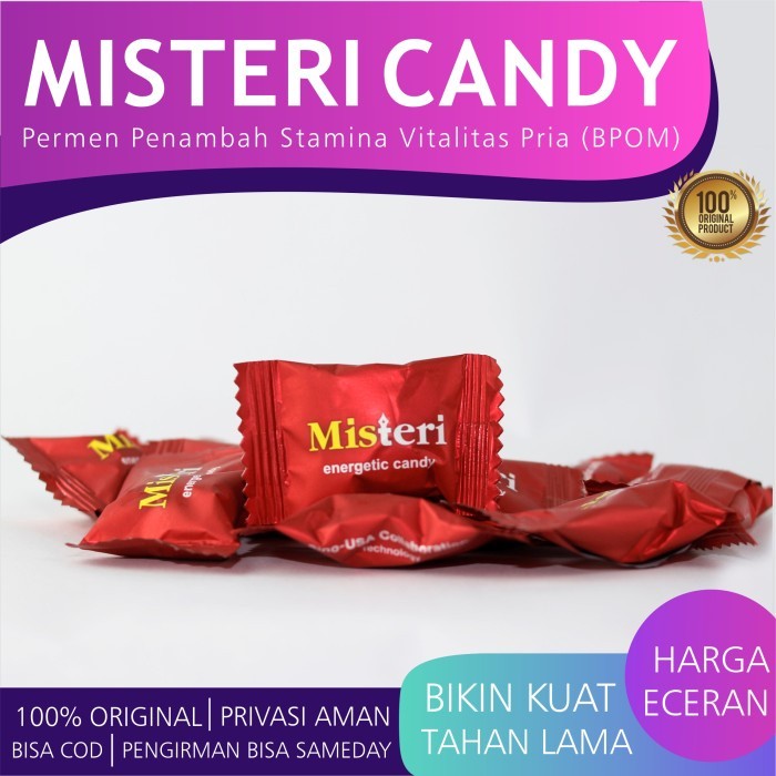 Misteri Candy Original - Permen Misteri Candy Asli - Permen Kuat Pria