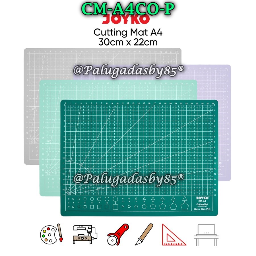 

(1 Biji) GROSIR Cutting Mat JOYKO CM-A4CO 29.9 x 22 Cm / Cutting Mat Alas Potong Joyko CM-A4 CO