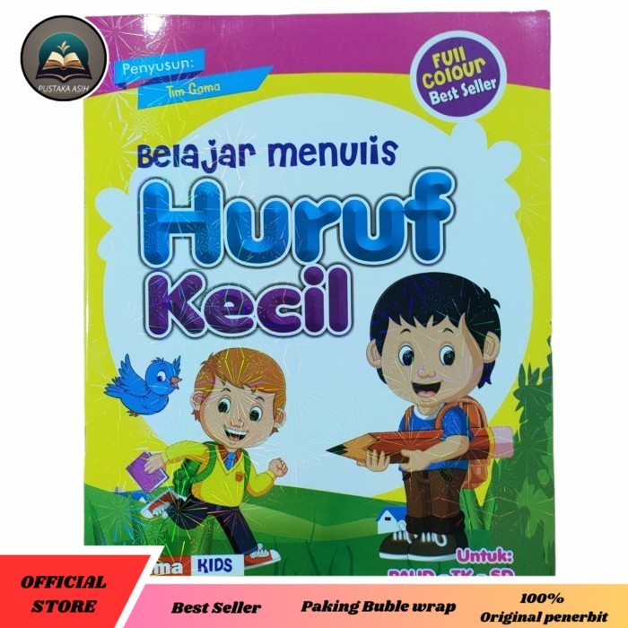 Belajar Menulis Huruf Kecil GK