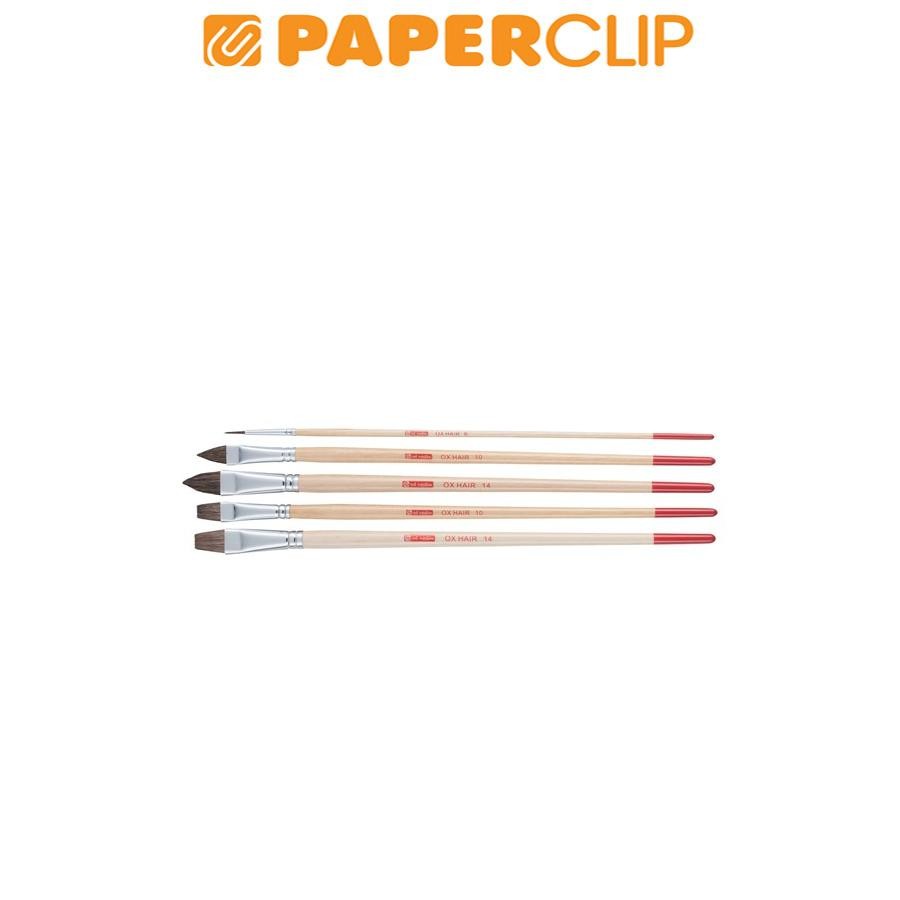 

KUAS LUKIS / BRUSH OX HAIR TALENS ART CREATION 9099225M SET 5