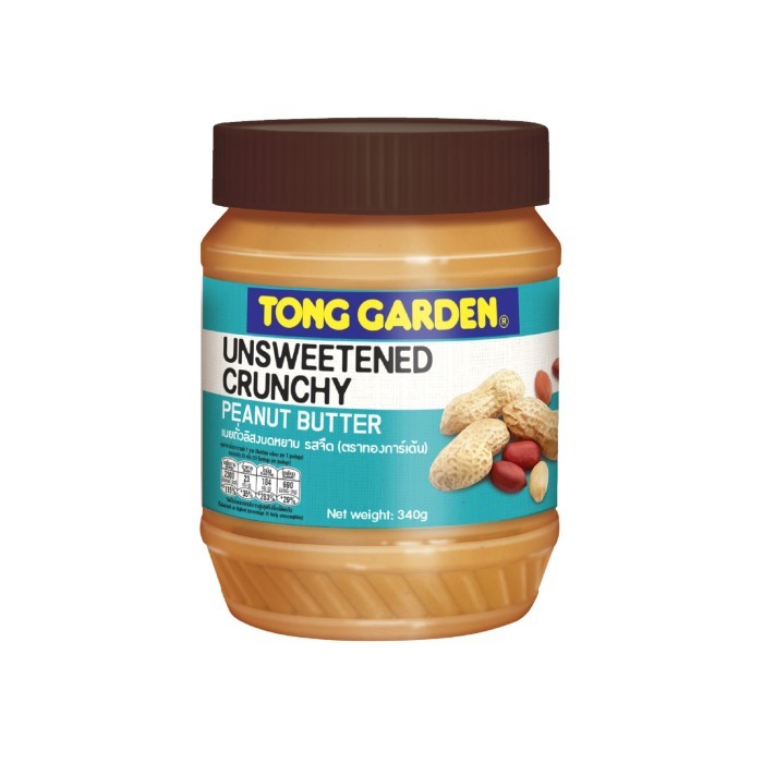 

TONG GARDEN Unsweetened Crunchy Peanut Butter 340g